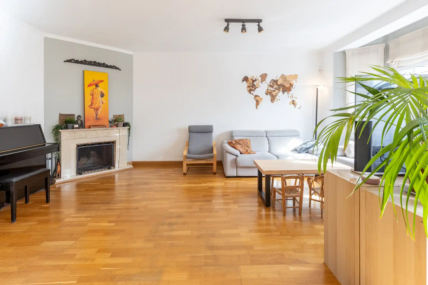 Sala d'estar de Casa adosada en venda en Sant Vicenç de Montalt amb Aire condicionat, Calefacció i Traster