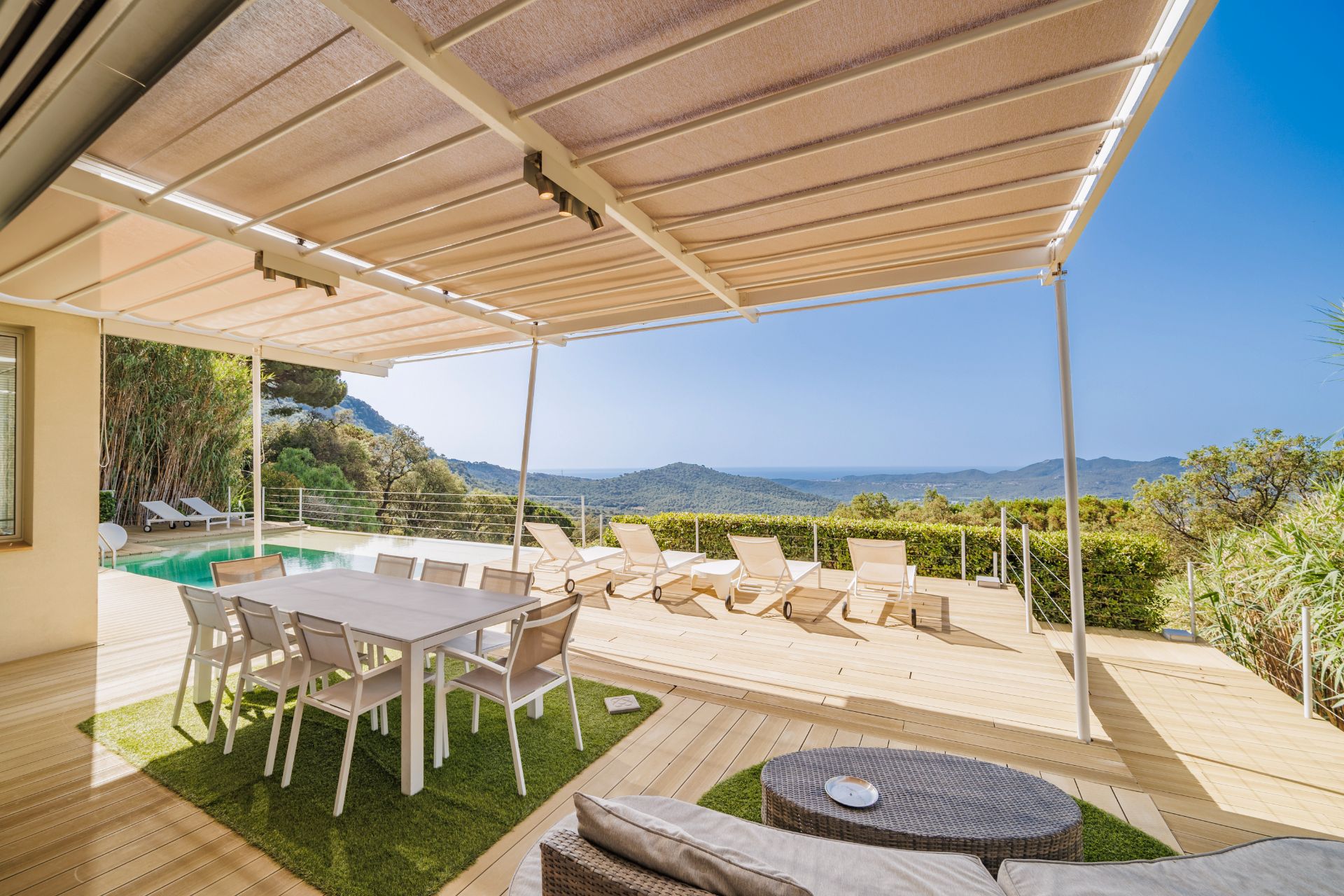 Terrace of House or chalet for sale in Santa Cristina d'Aro  with Heating, Private garden and Terrace