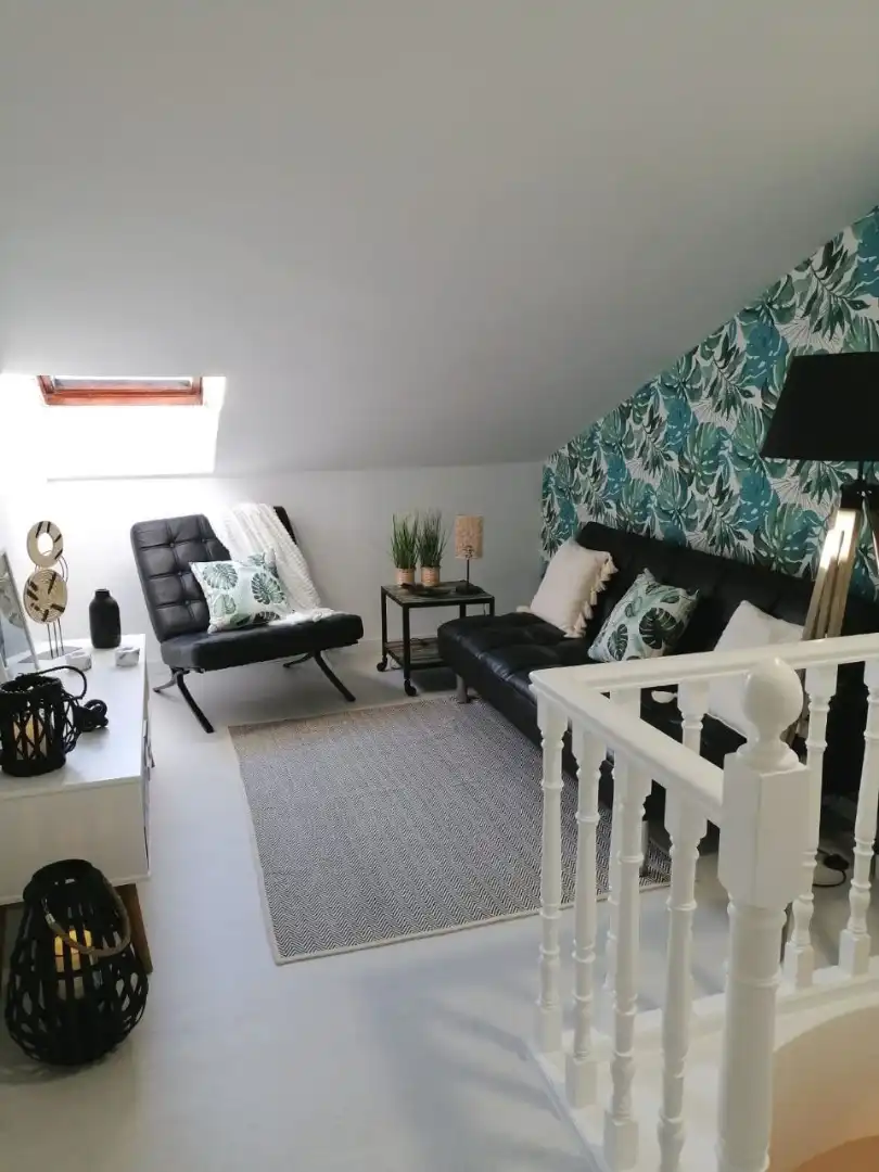 Sala de estar de Dúplex en venta en Galapagar con Trastero, Amueblado y Horno