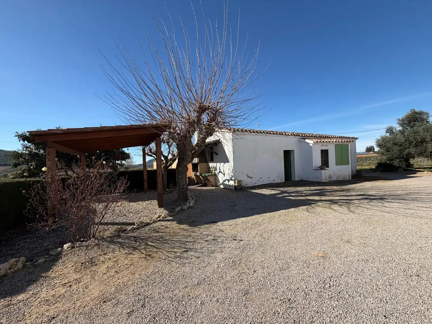 Vista exterior de Finca rústica en venda en Olèrdola amb Jardí privat i Traster