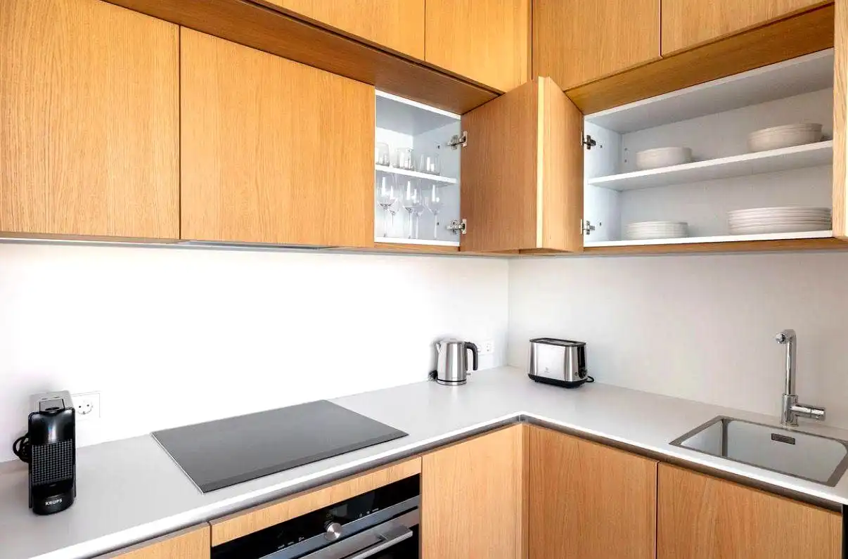 Kitchen of Apartments for rent in Madrid  with Air Conditioner, Heating and Storage room