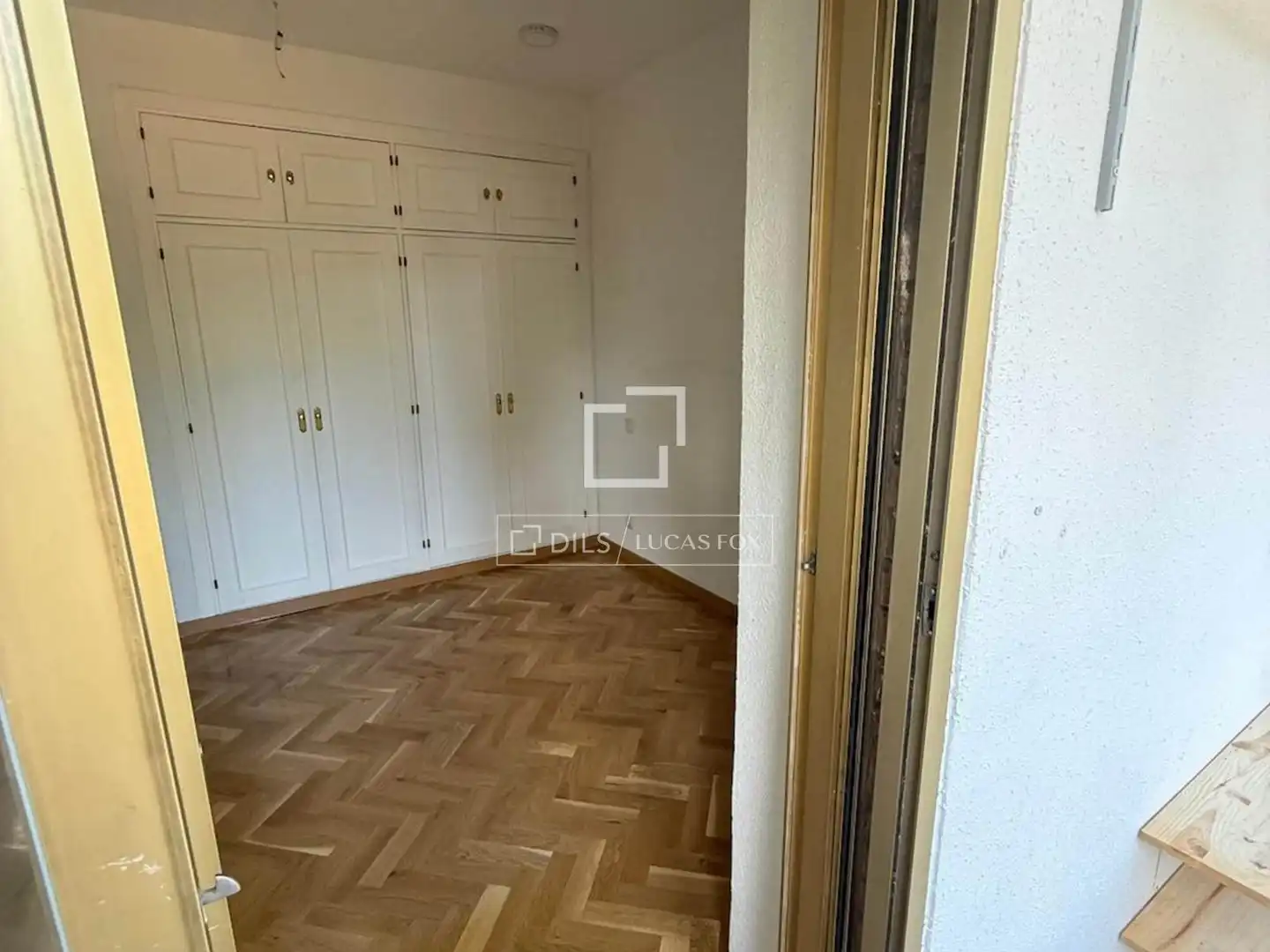 Bedroom of Flat for rent in Madrid  with Air Conditioner, Heating and Private garden