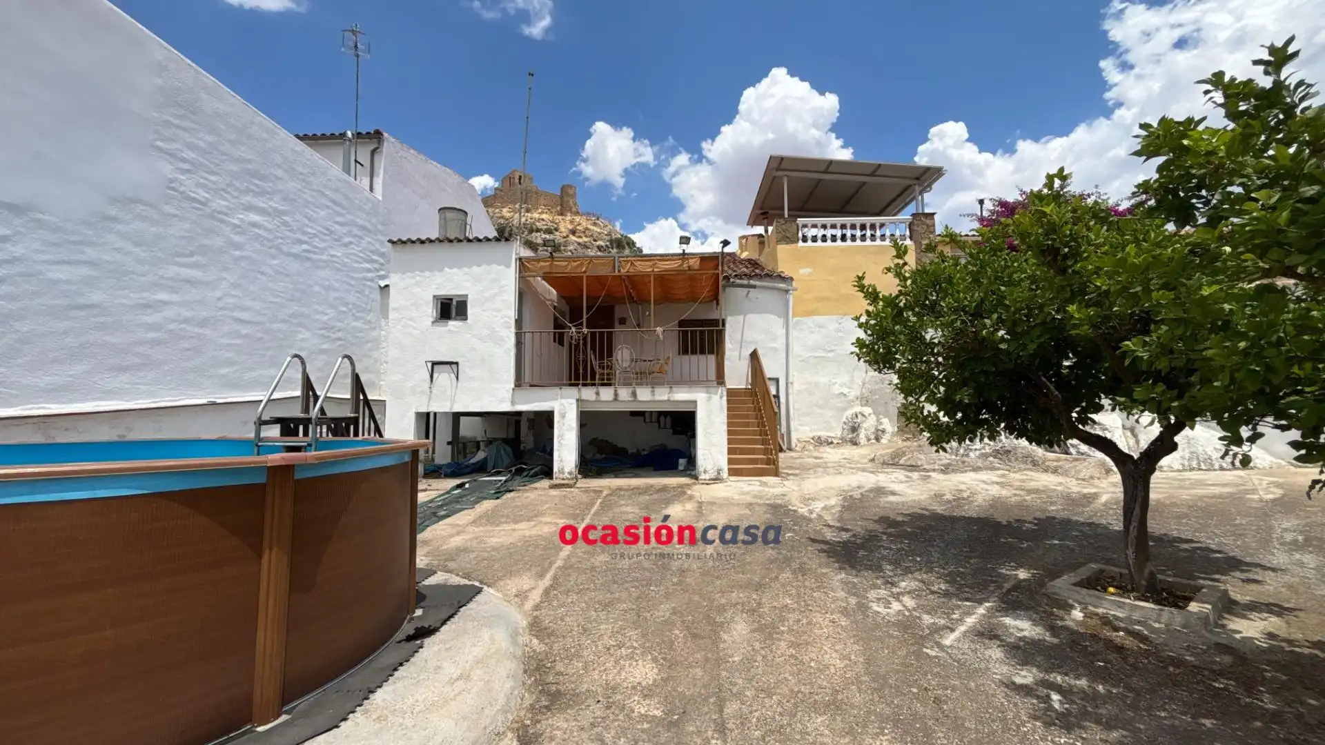 Vista exterior de Casa o chalet en venta en Belmez con Trastero y Piscina
