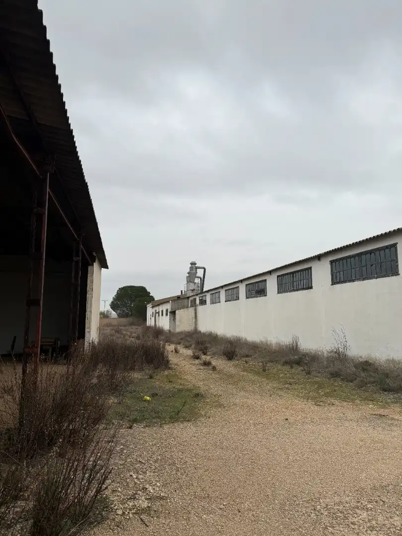 Vista exterior de Nave industrial en venta en Casas de Haro con Alarma