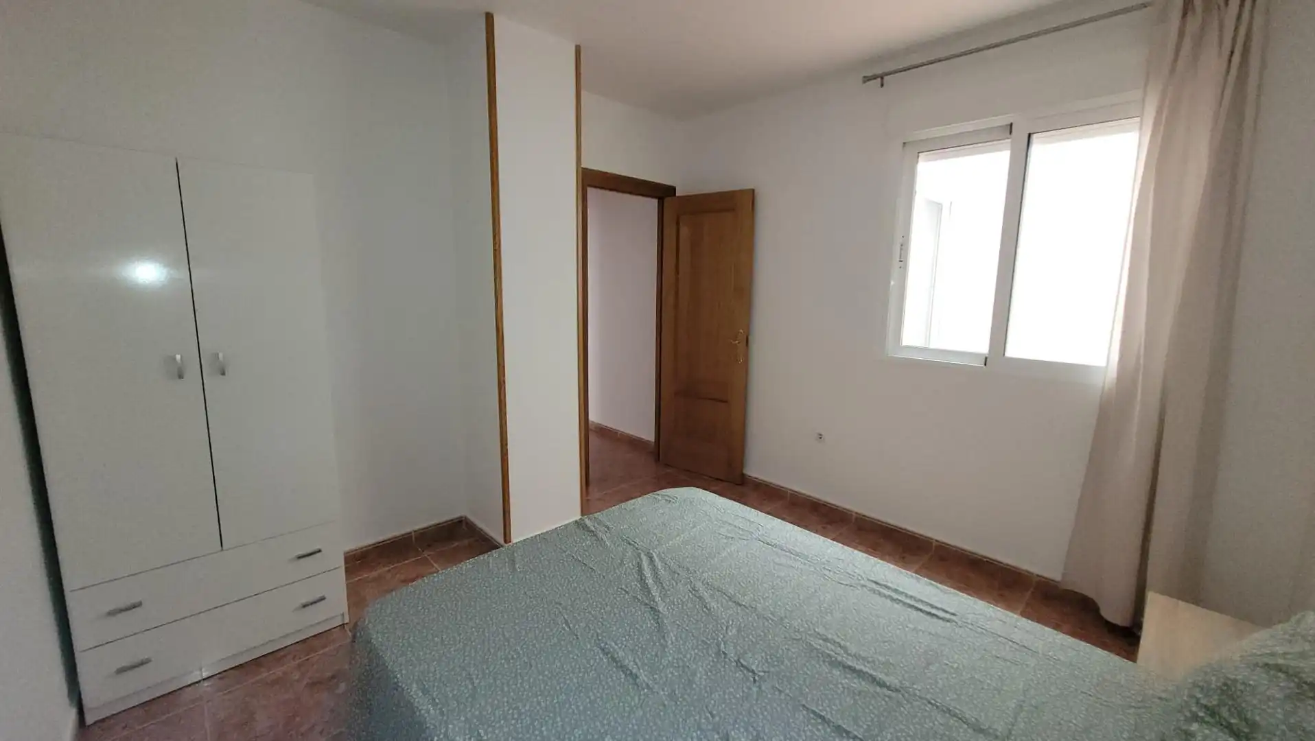 Schlafzimmer von Wohnung zum Verkauf in Abarán mit Klimaanlage, Terrasse und Möbliert