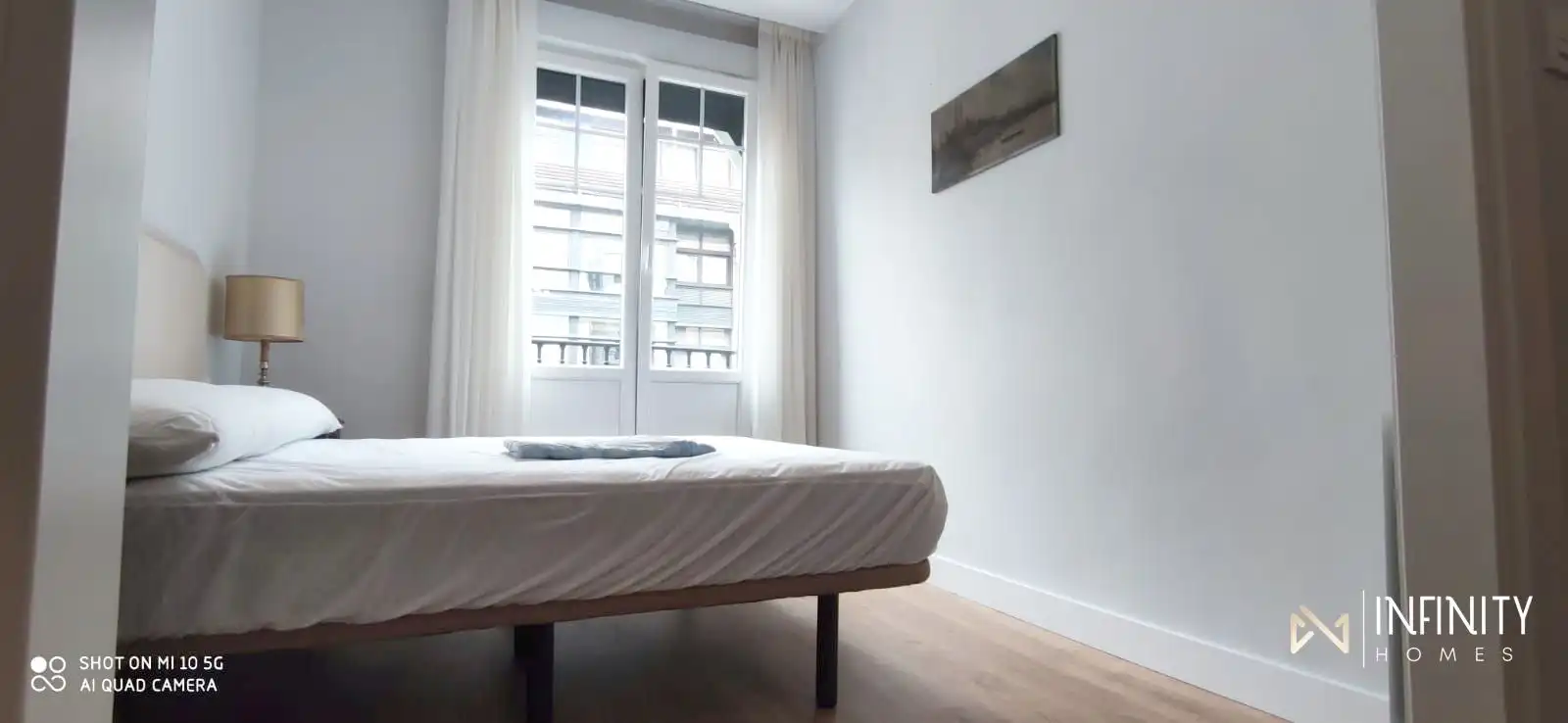 Schlafzimmer von Wohnung zur Miete in Bilbao  mit Heizung