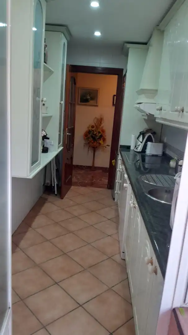 Kitchen of Attic for rent in Granada  with Air Conditioner, Terrace and Furnished