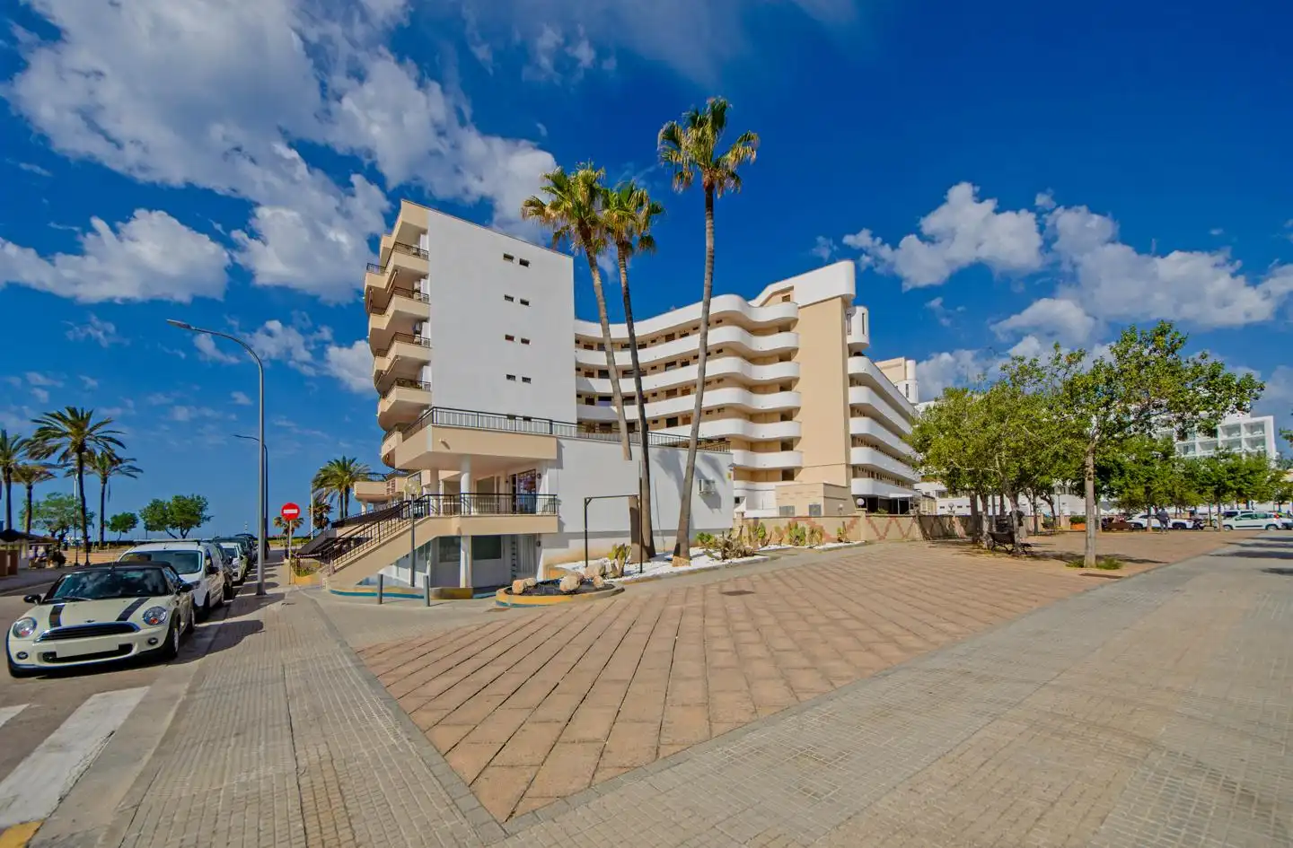 Außenansicht von Geschaftsraum zum Verkauf in  Palma de Mallorca mit Klimaanlage