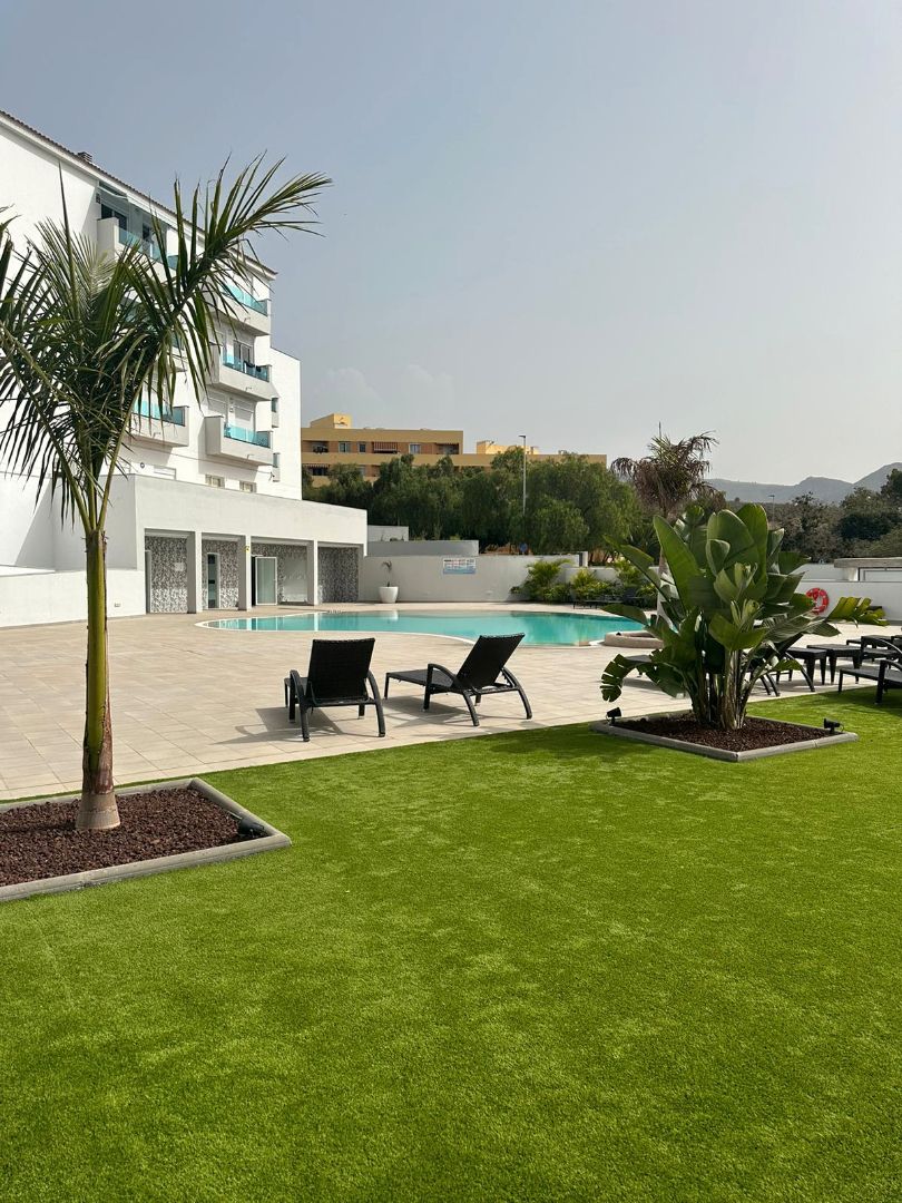 Swimming pool of Apartment for sale in Arona  with Private garden, Terrace and Furnished