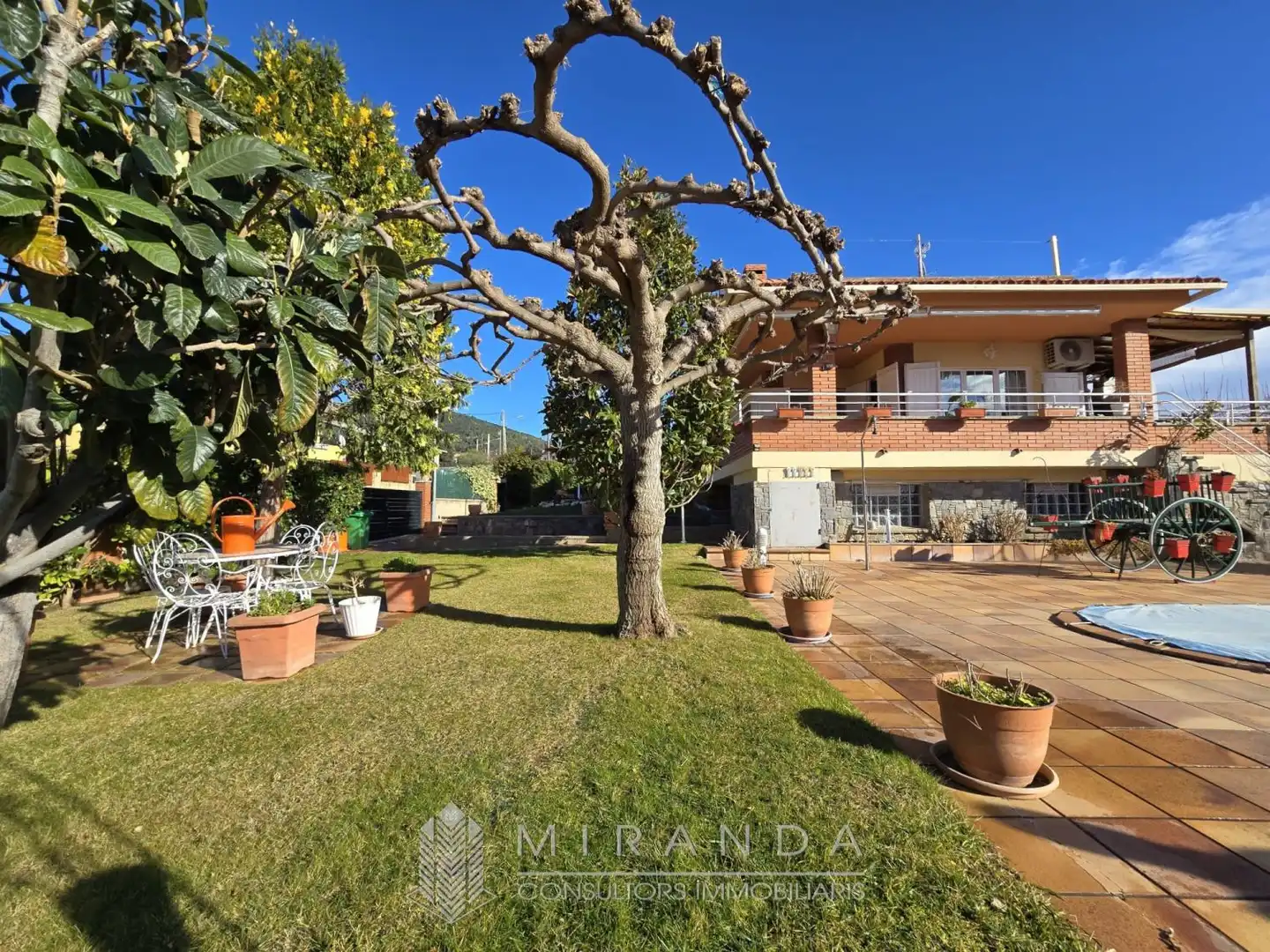 Jardí de Casa o xalet en venda en Cànoves I Samalús amb Aire condicionat, Calefacció i Terrassa