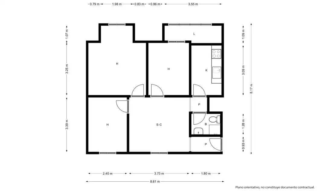Flat for sale in Valencia