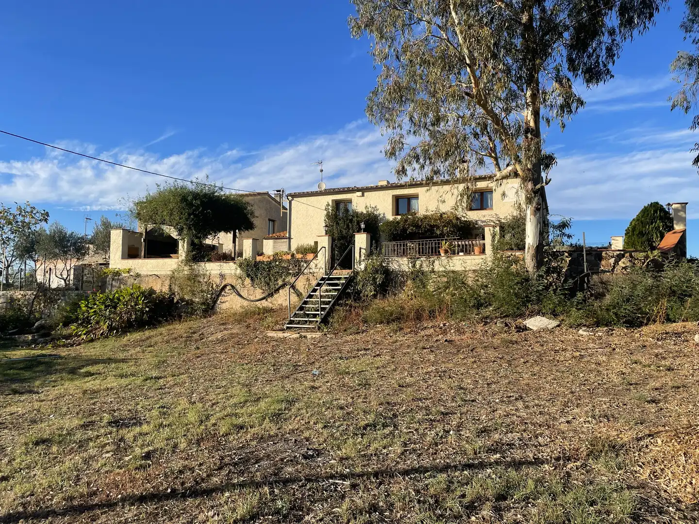 Vista exterior de Finca rústica en venta en Quart con Calefacción, Jardín privado y Parquet
