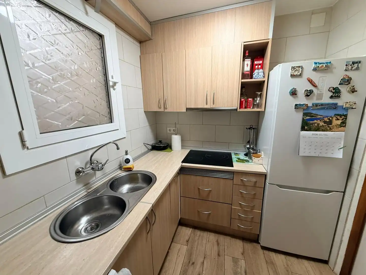 Kitchen of Apartments for sale in Roses  with Air Conditioner, Heating and Terrace