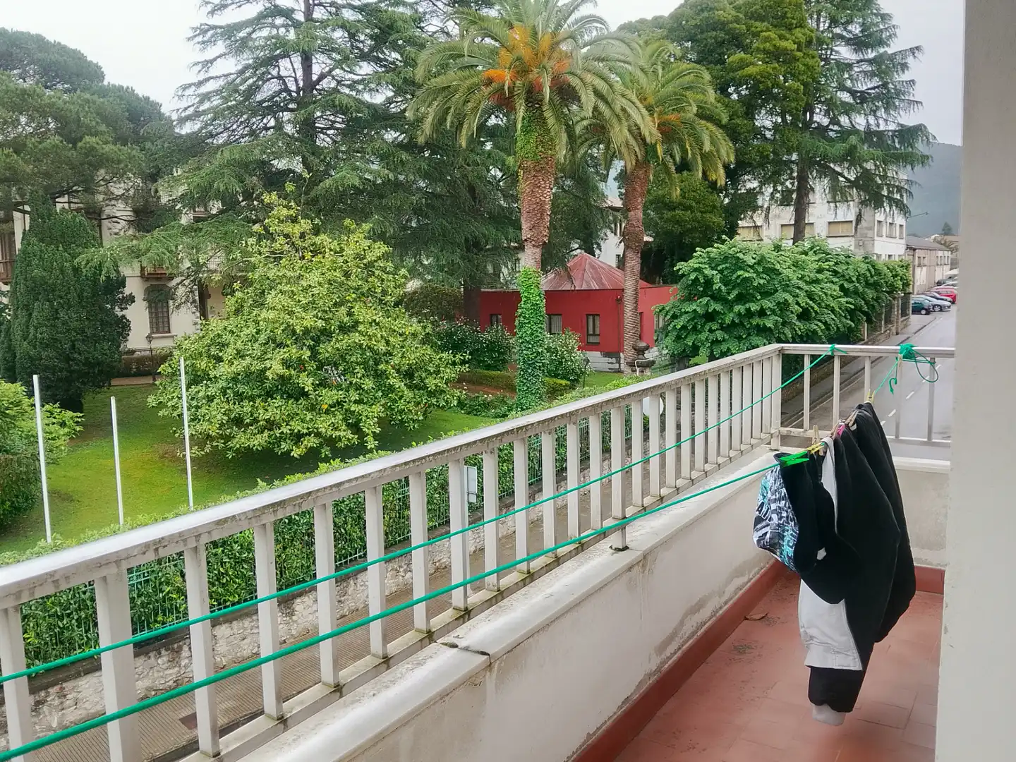 Terrasse von Wohnung zum Verkauf in Pravia mit Parkett, Terrasse und Waschmaschine