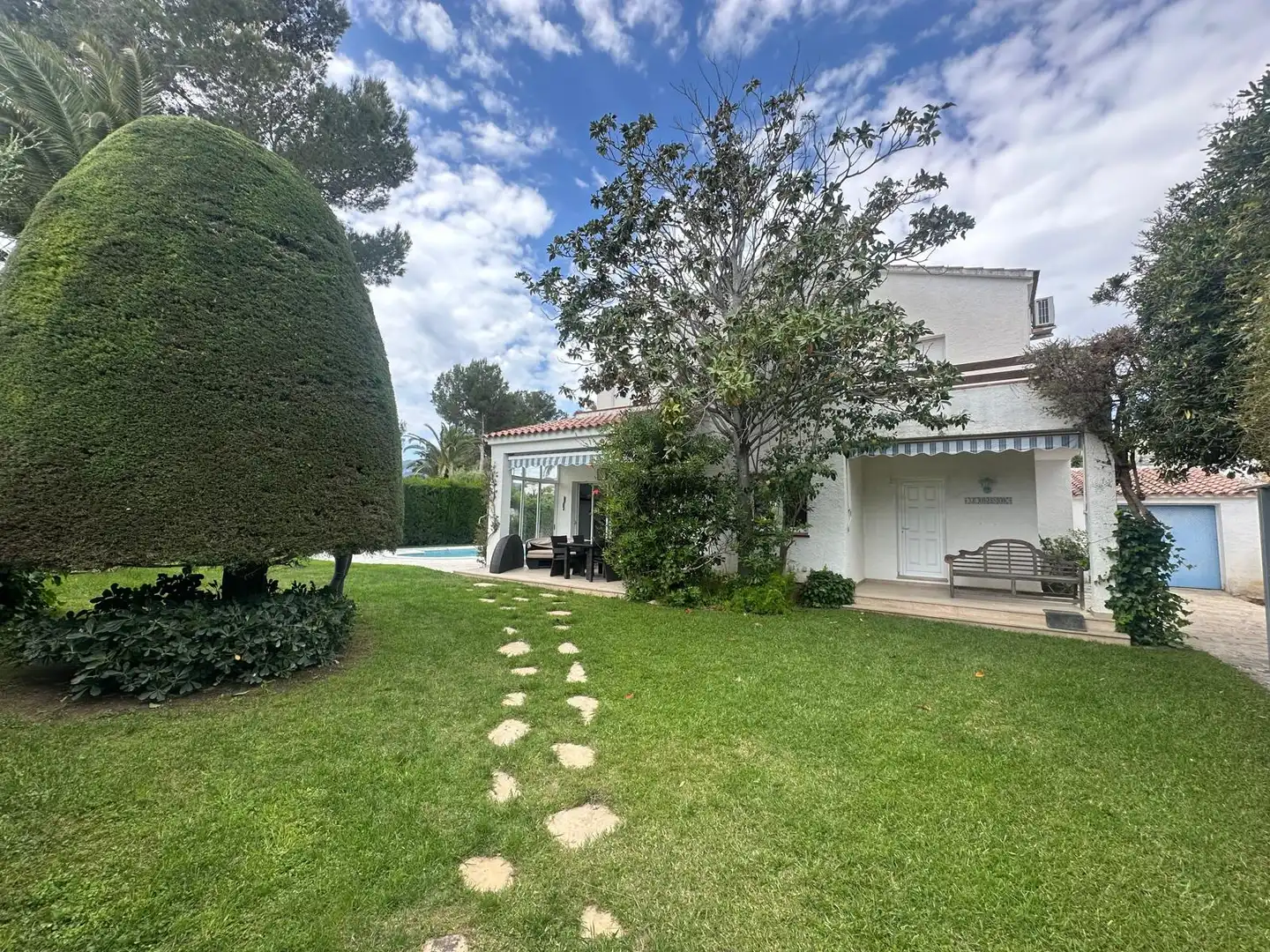 Jardín de Casa o chalet en venta en Mont-roig del Camp con Aire acondicionado, Jardín privado y Terraza