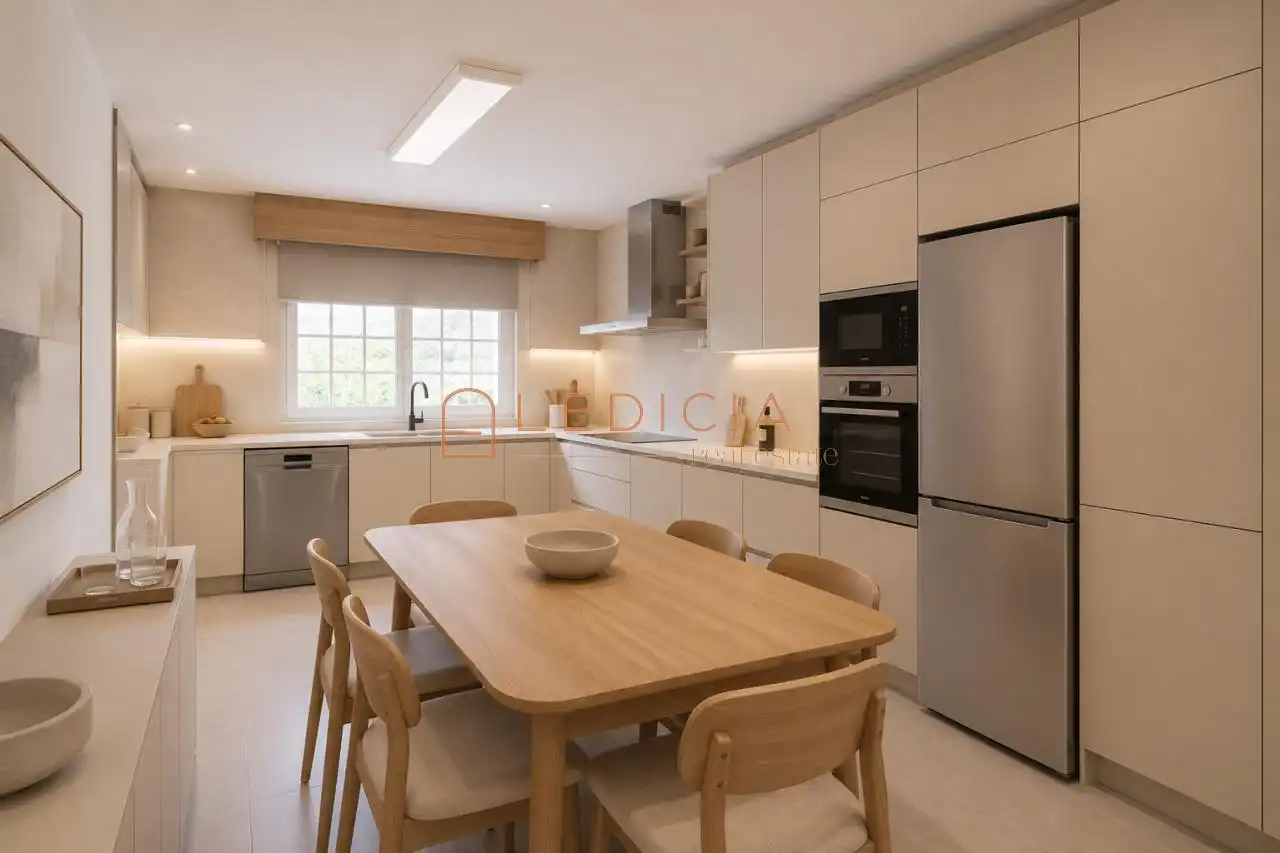 Kitchen of Houses for sale in Vigo   with Heating, Terrace and Storage room