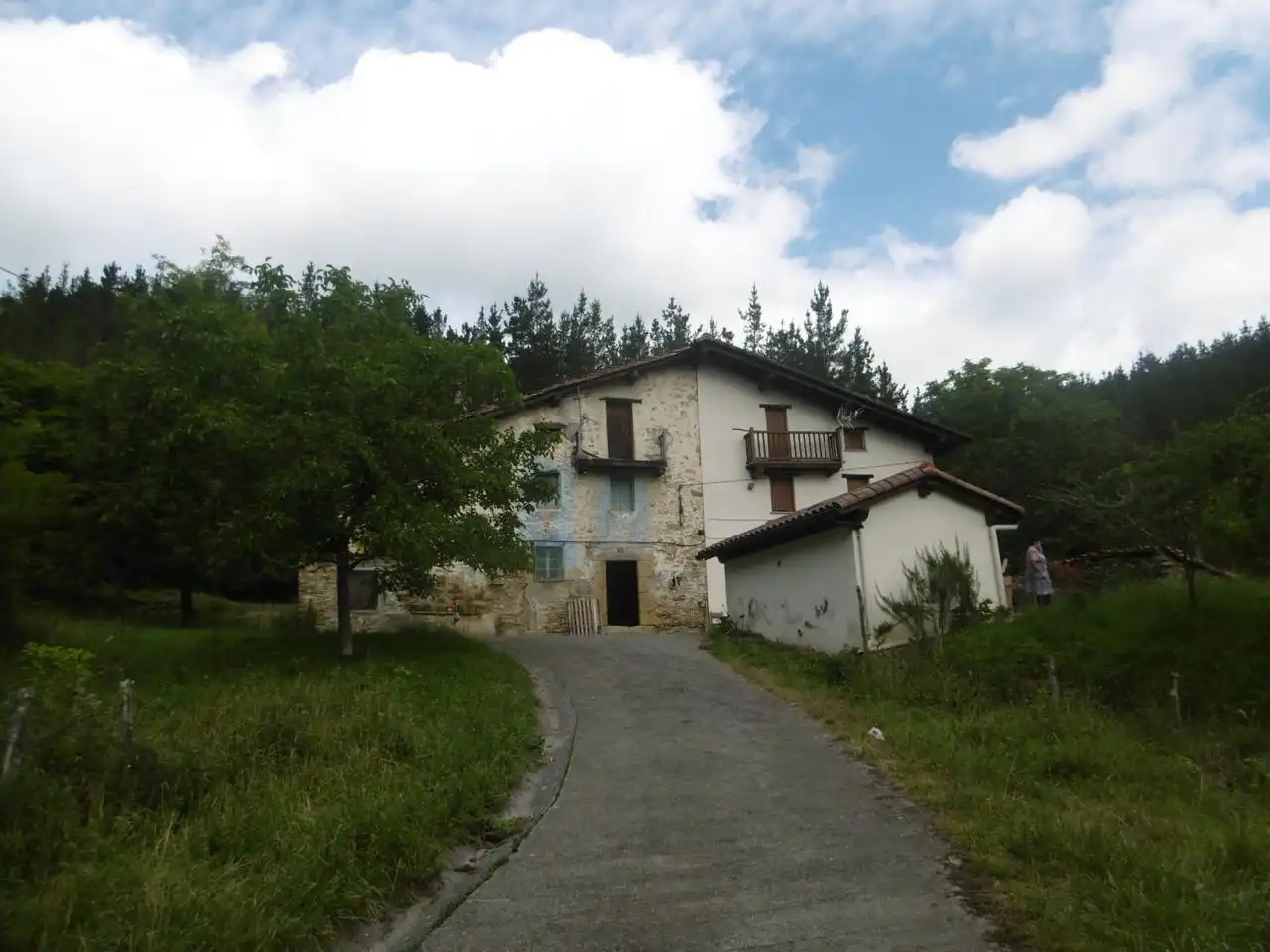 Vista exterior de Finca rústica en venda en Mallabia
