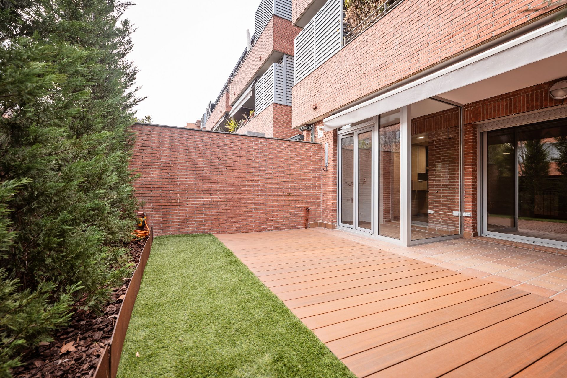 Terrace of Planta baja for sale in Sant Cugat del Vallès  with Heating, Private garden and Parquet flooring