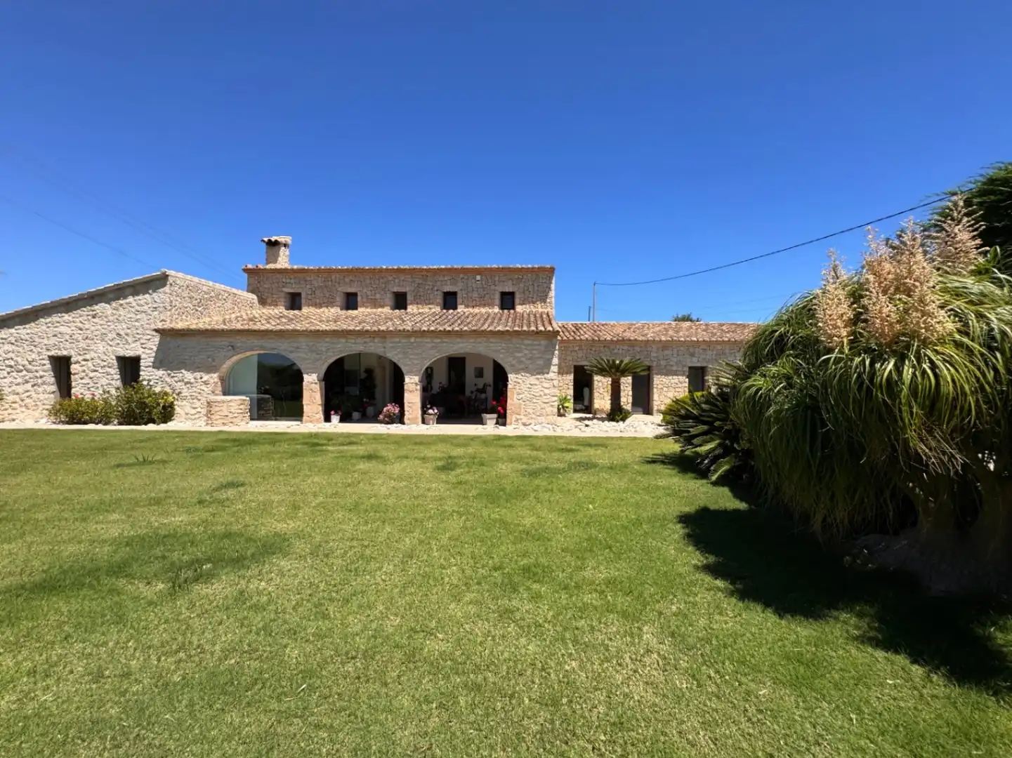 Vista exterior de Finca rústica en venta en Benissa con Aire acondicionado, Calefacción y Jardín privado