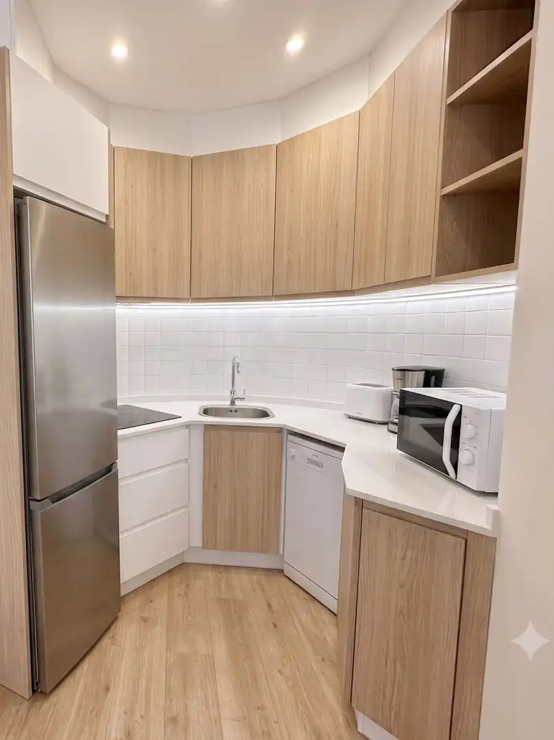 Cocina de Apartamento en venta en Torremolinos con Aire acondicionado, Calefacción y Terraza