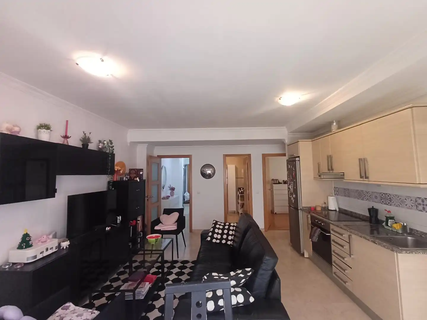 Living room of Flat for rent in Las Palmas de Gran Canaria  with Furnished, Oven and Washing machine