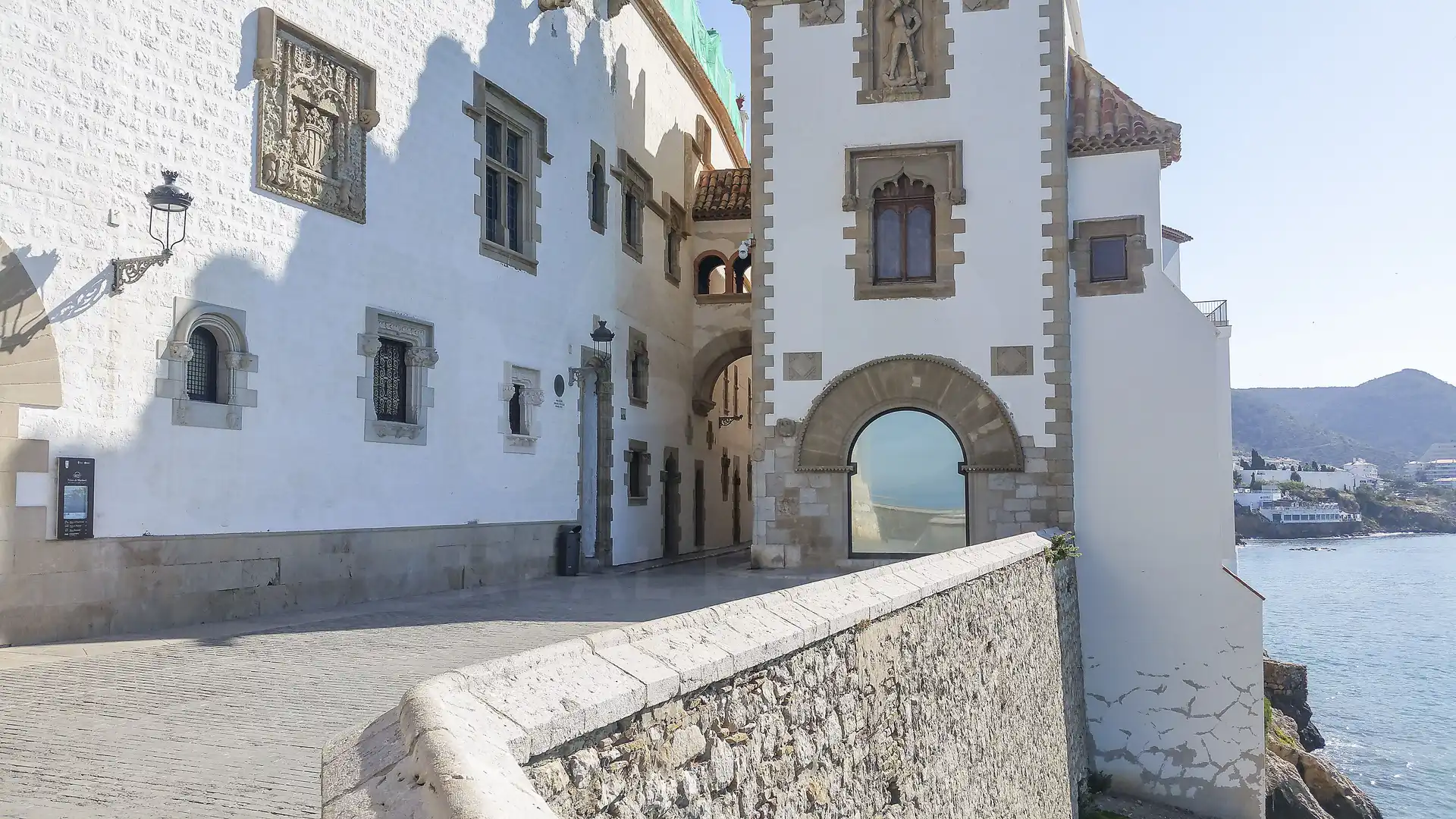 Vista exterior de Pis en venda en Sitges amb Aire condicionat, Calefacció i Terrassa