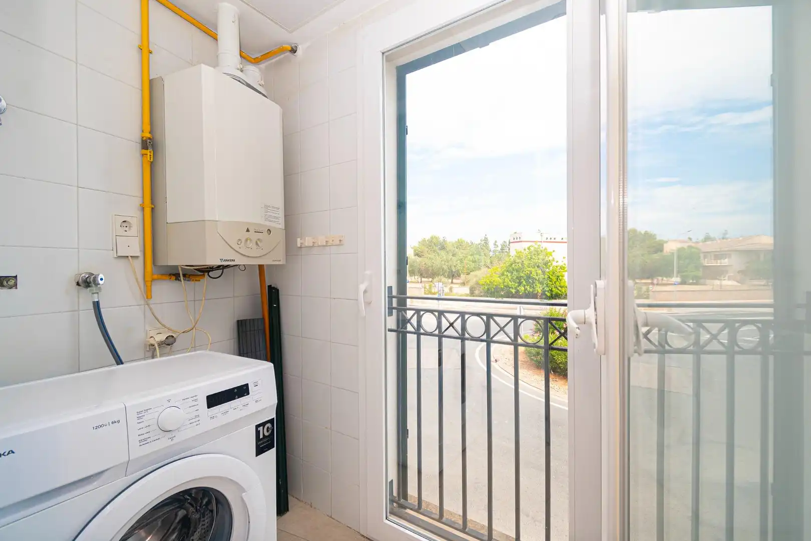 Balcony of Flat for sale in Campos  with Air Conditioner, Heating and Parquet flooring