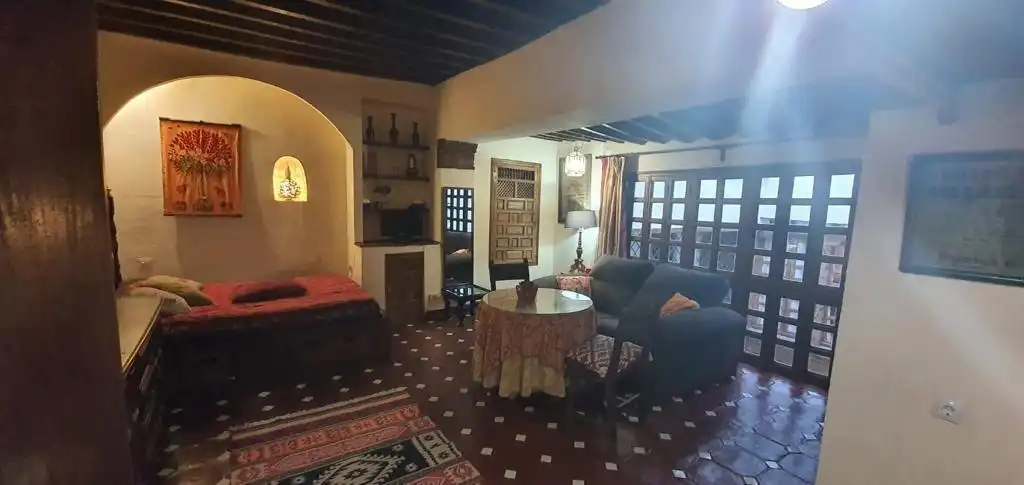 Sala de estar de Piso de alquiler en Granada con Amueblado