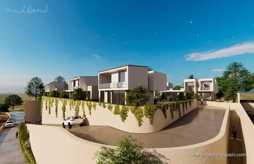 Jardín de Casa o chalet en venta en La Nucia con Aire acondicionado, Calefacción y Jardín privado