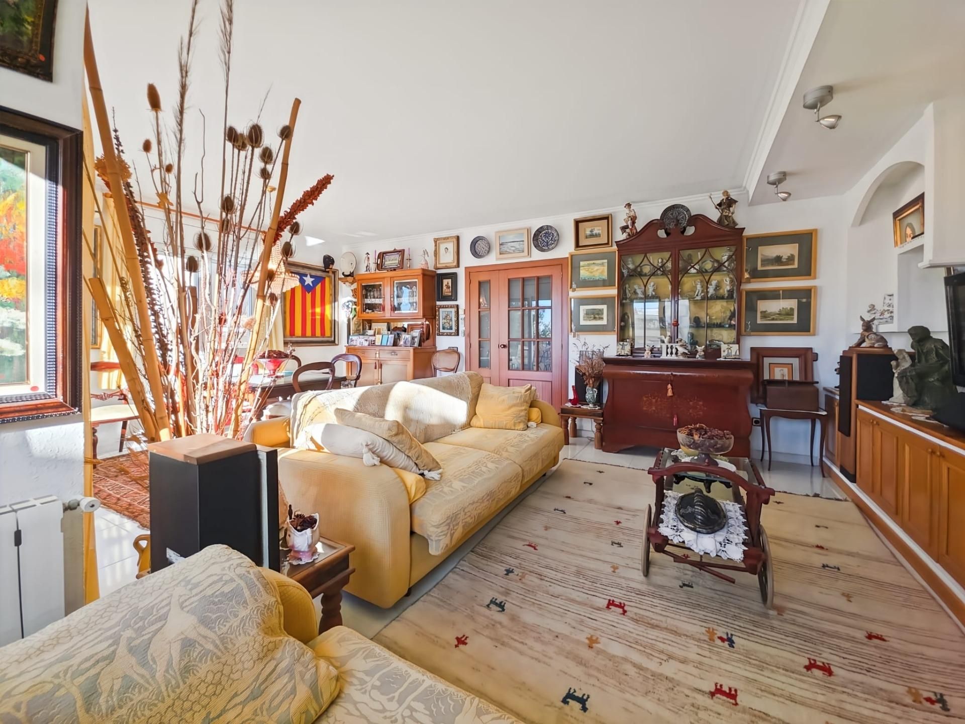 Living room of Single-family semi-detached for sale in Calafell  with Air Conditioner, Private garden and Terrace