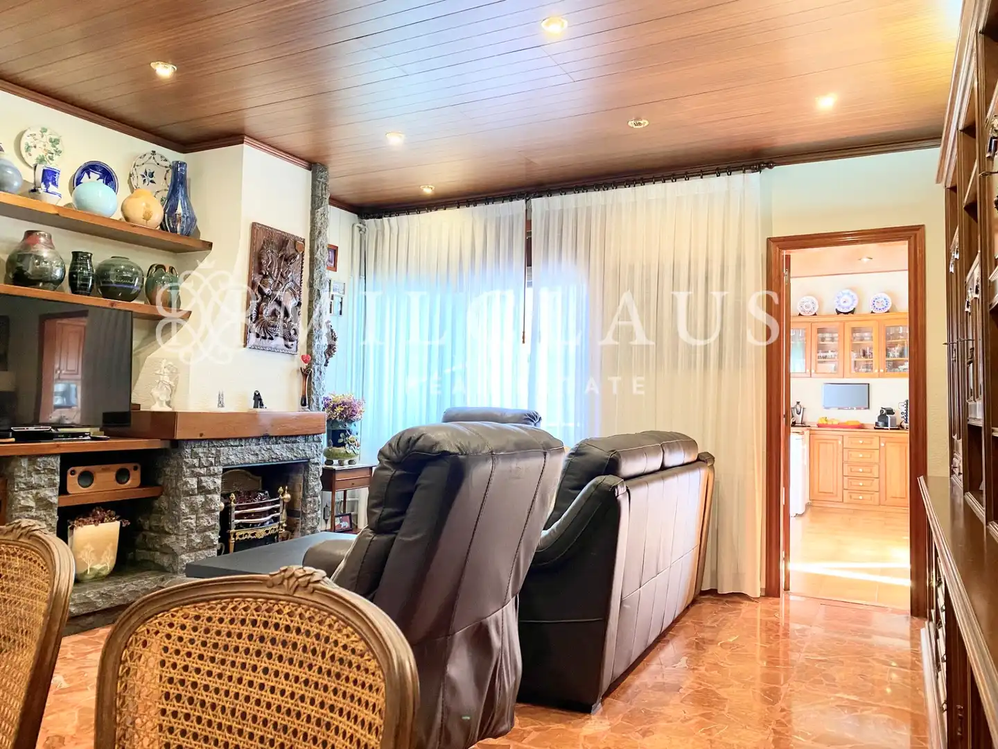 Sala d'estar de Casa adosada en venda en Sabadell amb Aire condicionat, Calefacció i Terrassa
