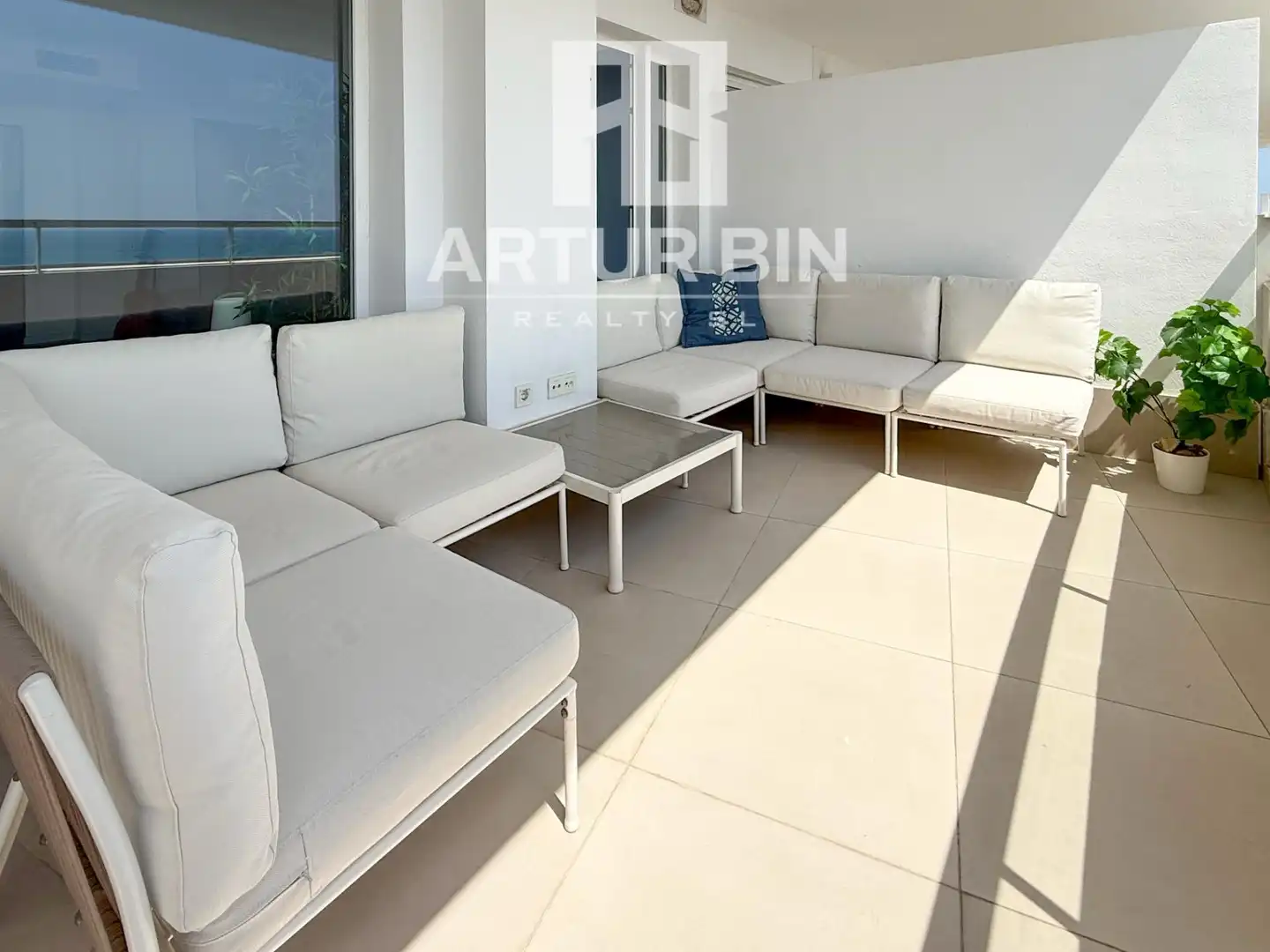 Terrace of Flat for rent in Canet d'En Berenguer  with Air Conditioner, Heating and Terrace
