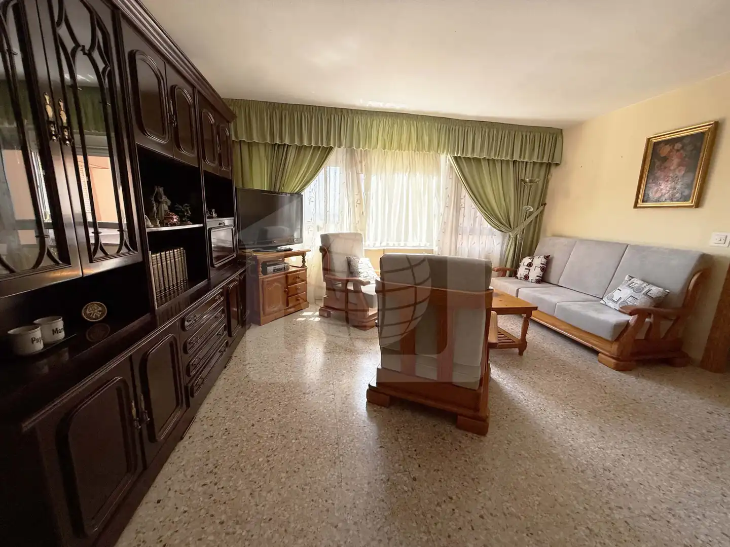 Wohnzimmer von Wohnung zum Verkauf in Málaga mit Terrasse, Möbliert und Ofen