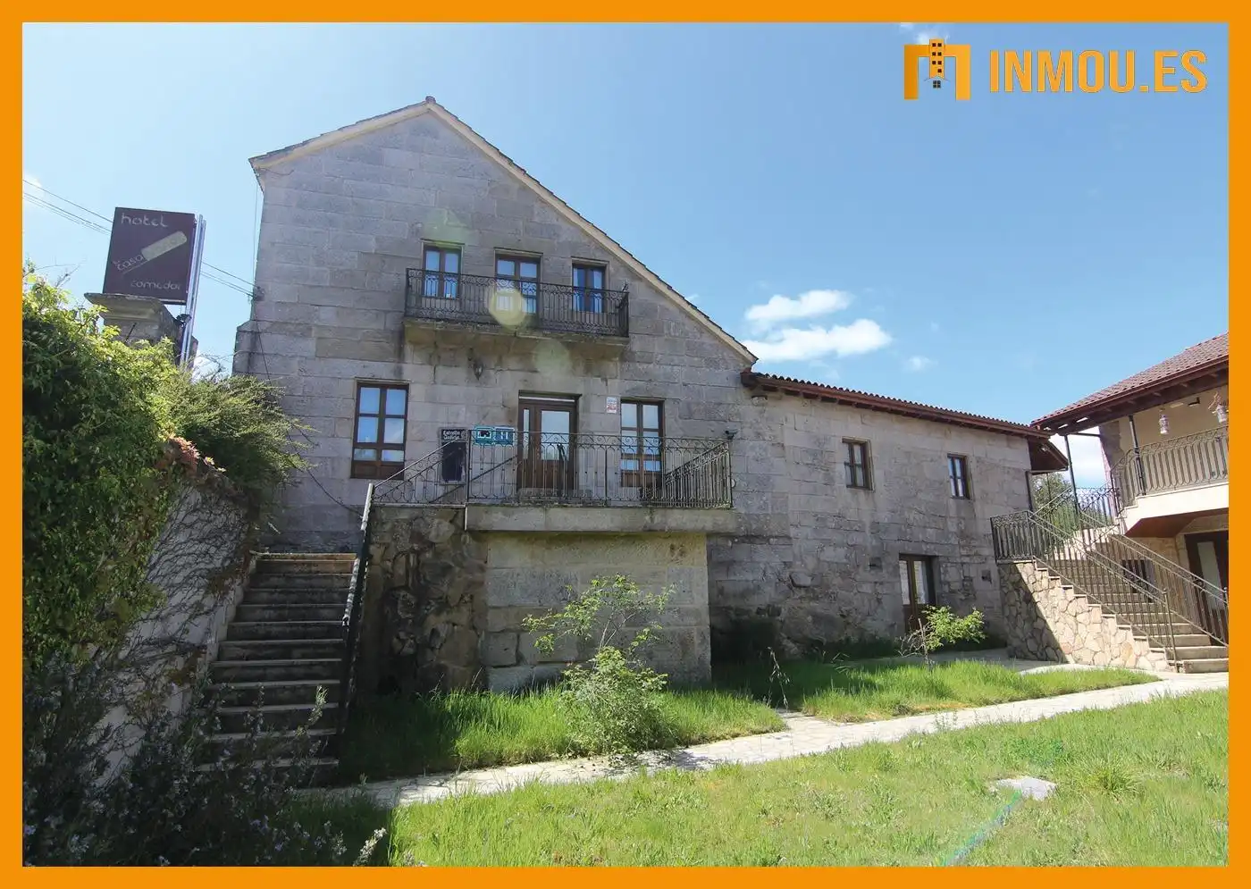 Außenansicht von Haus oder Chalet zum Verkauf in O Irixo mit Heizung