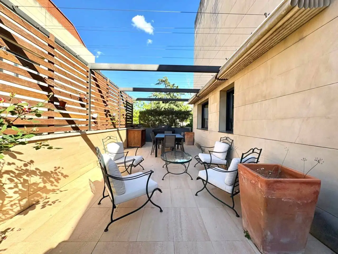 Terrace of Houses for sale in Sant Cugat del Vallès  with Air Conditioner, Heating and Private garden