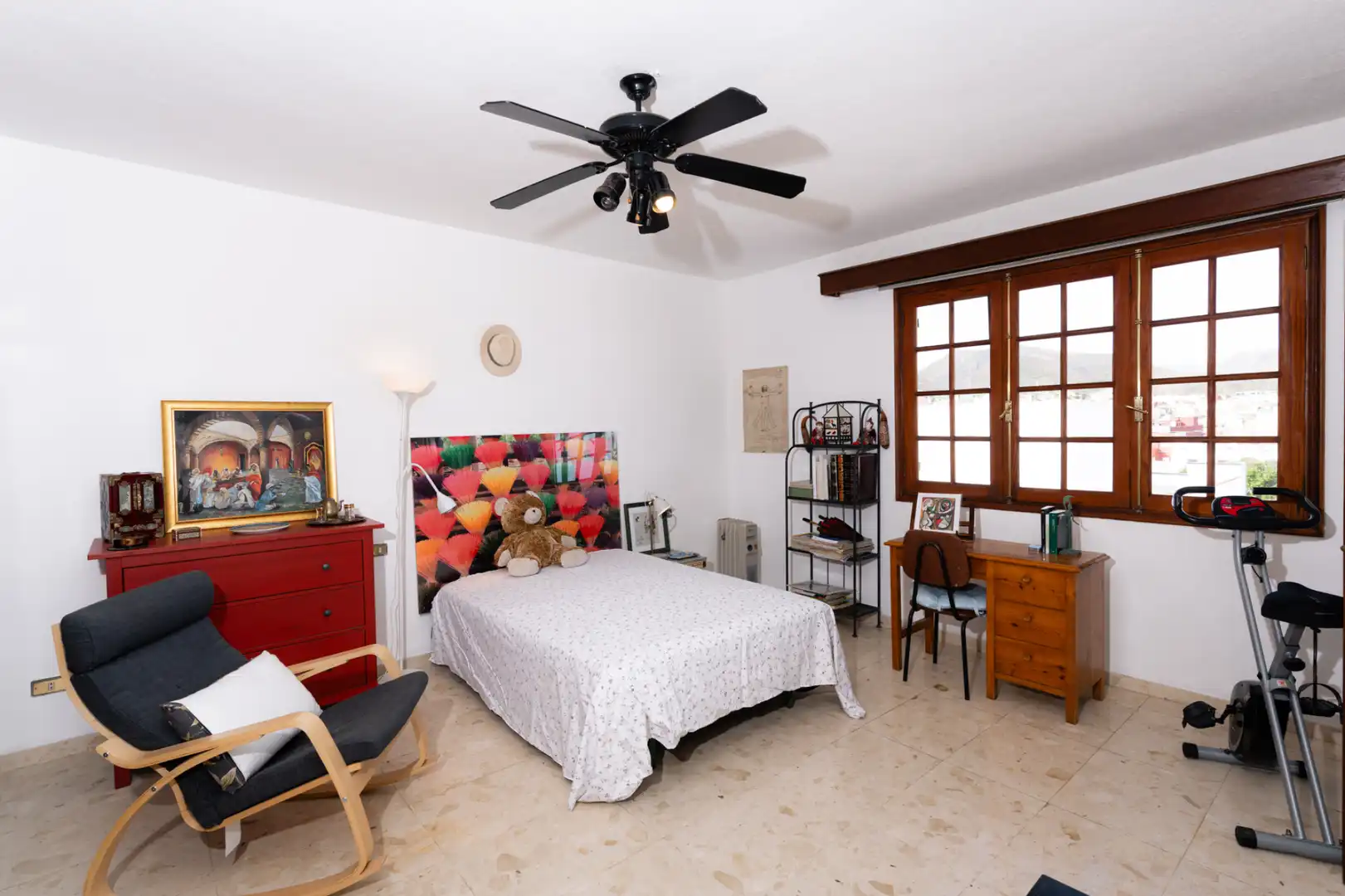 Dormitori de Casa o xalet en venda en San Cristóbal de la Laguna amb Jardí privat, Terrassa i Traster