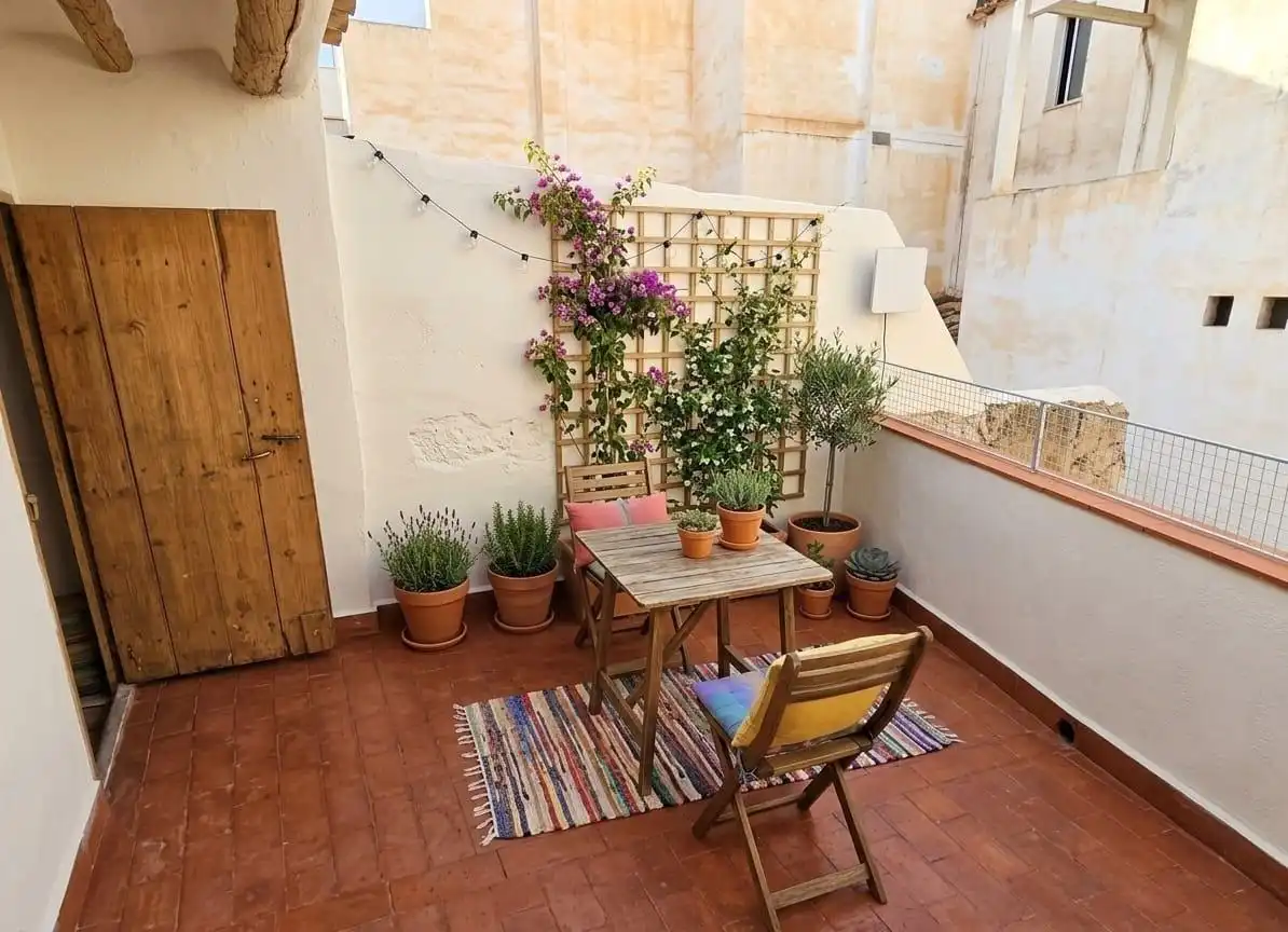 Terrasse von Einfamilien-Reihenhaus zum Verkauf in Lorca