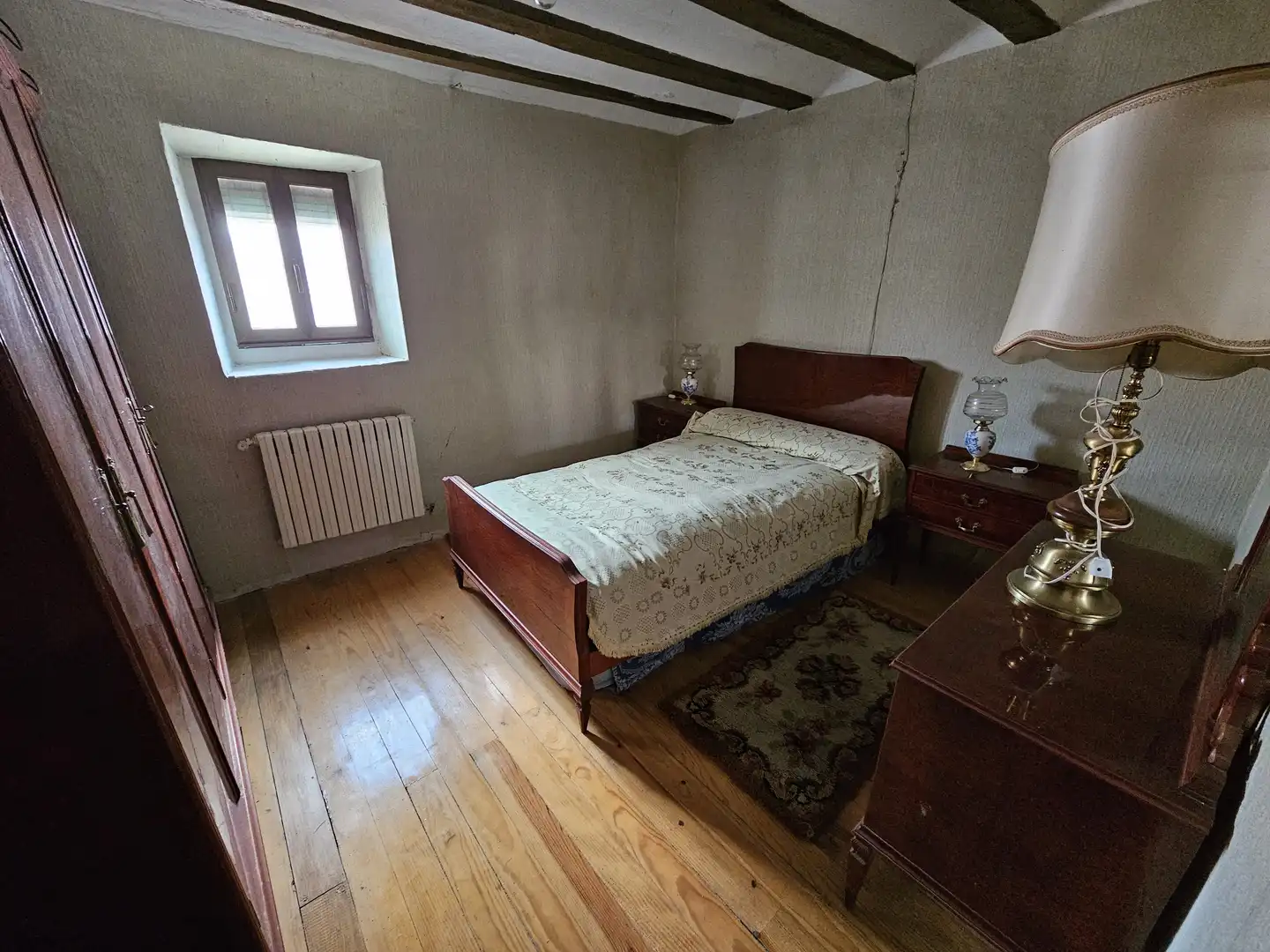 Dormitori de Casa adosada en venda en Arraia-Maeztu amb Jardí privat i Moblat