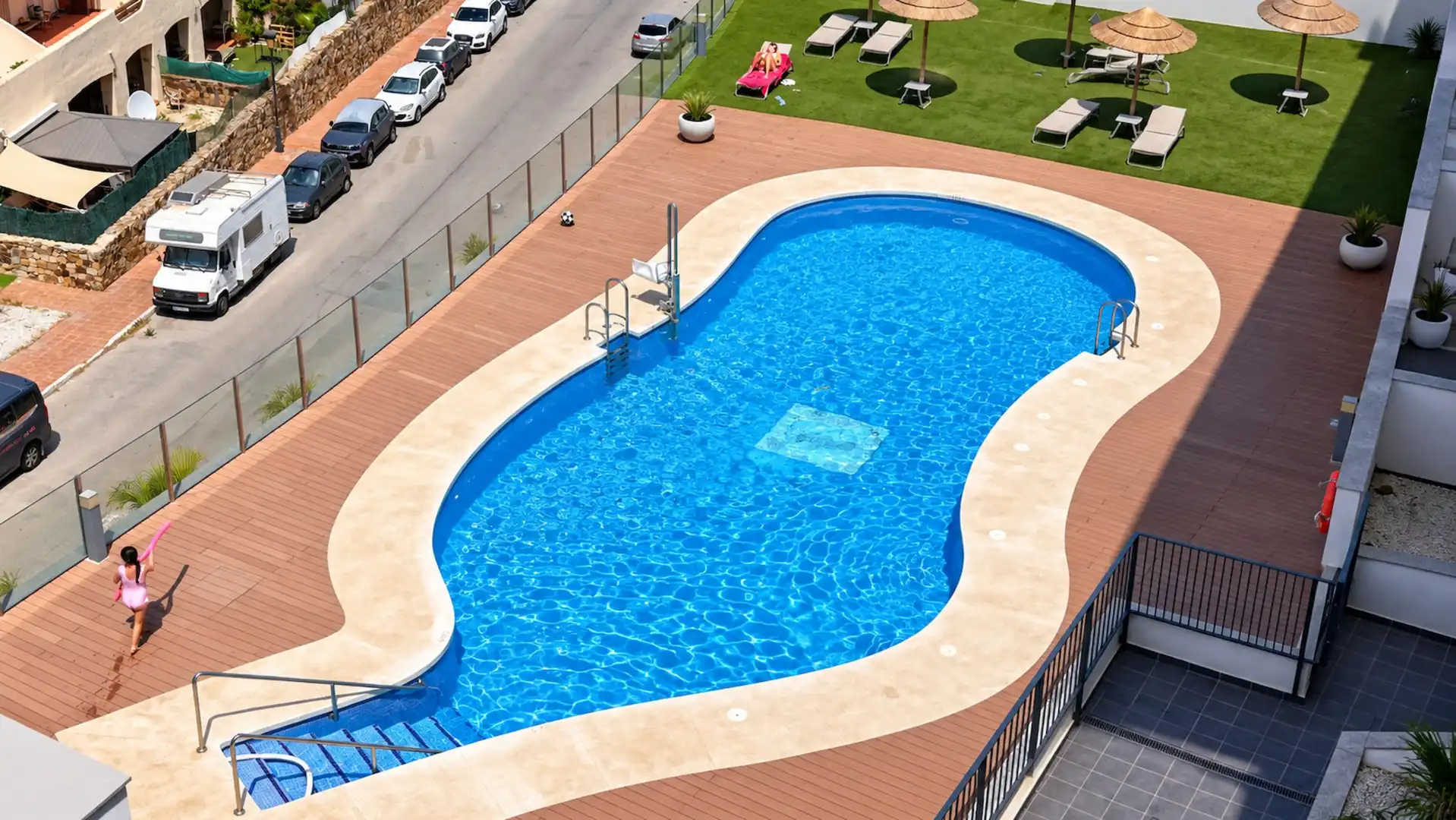 Mini appartamento con terrazza in vendita a La Duquesa, imagen 25