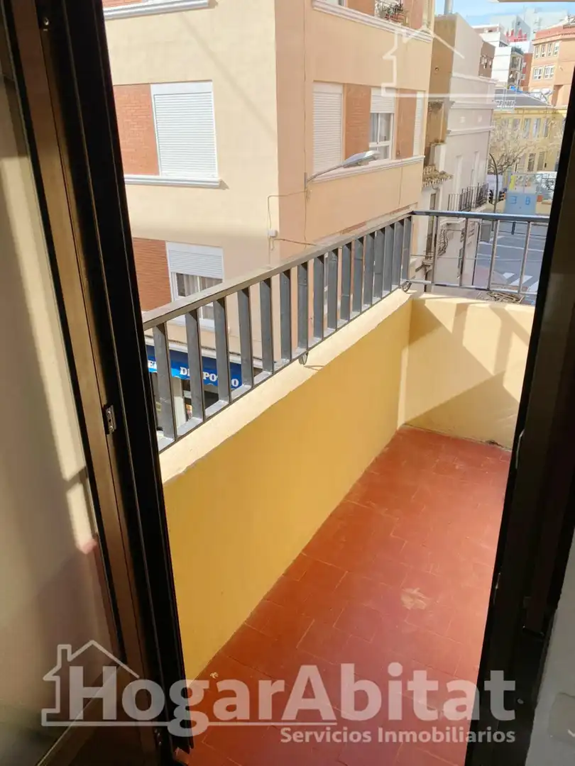 Balcony of Flat for sale in Castellón de la Plana / Castelló de la Plana  with Air Conditioner, Heating and Balcony