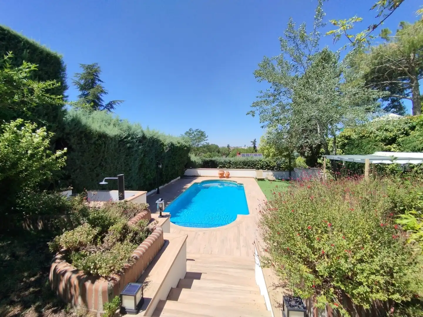 Piscina de Casa o chalet en venta en Rivas-Vaciamadrid con Aire acondicionado, Calefacción y Jardín privado