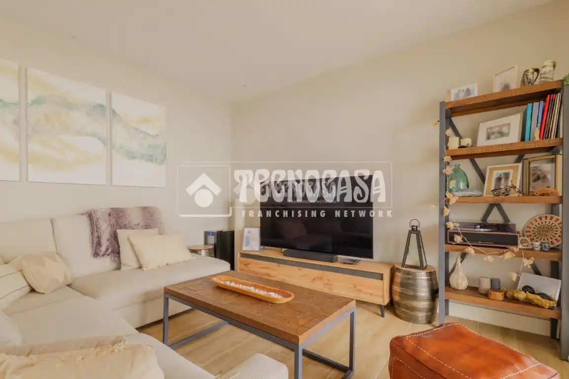 Sala de estar de Piso en venta en Tres Cantos con Aire acondicionado, Trastero y Balcón