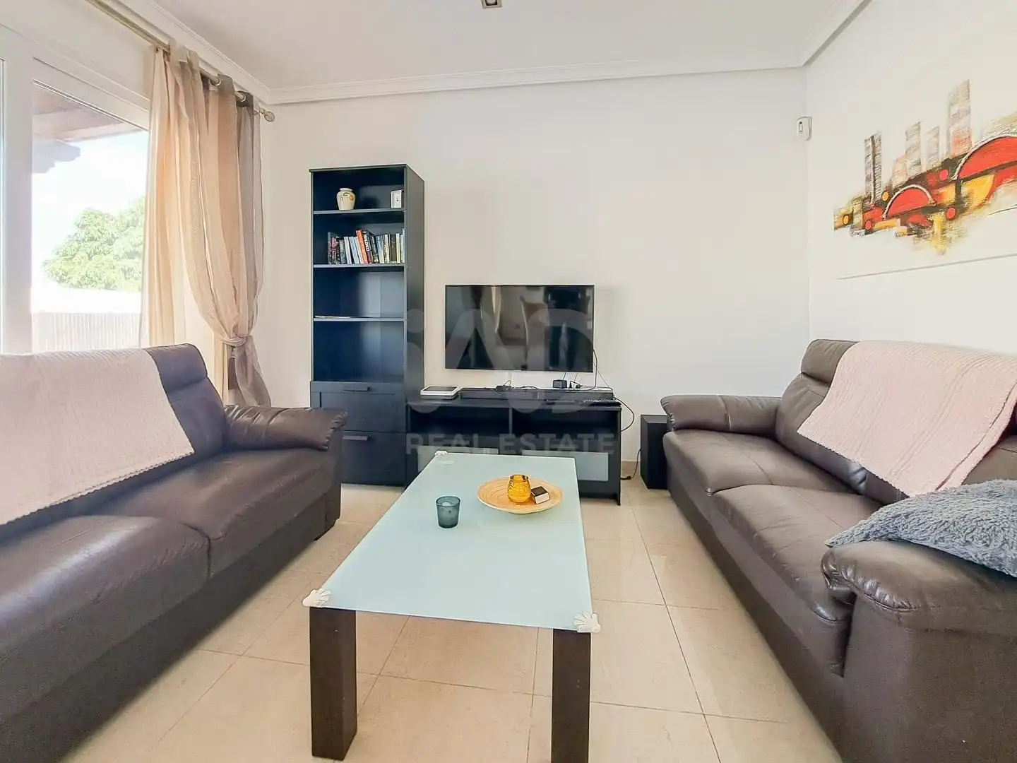 Sala de estar de Casa o chalet en venta en Yaiza con Aire acondicionado, Terraza y Piscina