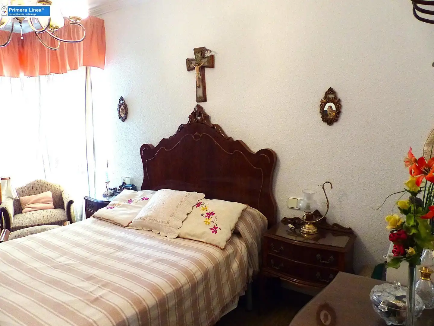 Dormitori de Apartament en venda en Cartagena amb Aire condicionat, Moblat i Balcó