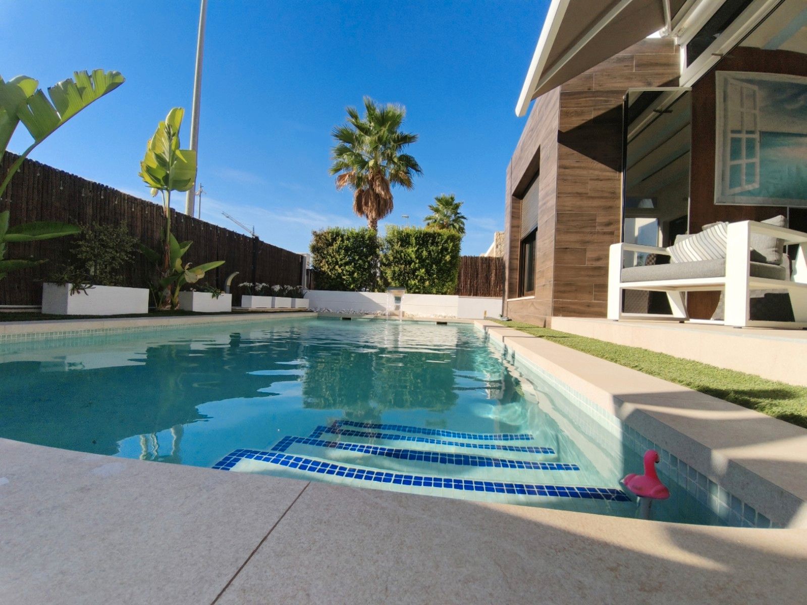 Piscina de Casa o xalet en venda en Orihuela amb Aire condicionat, Terrassa i Traster