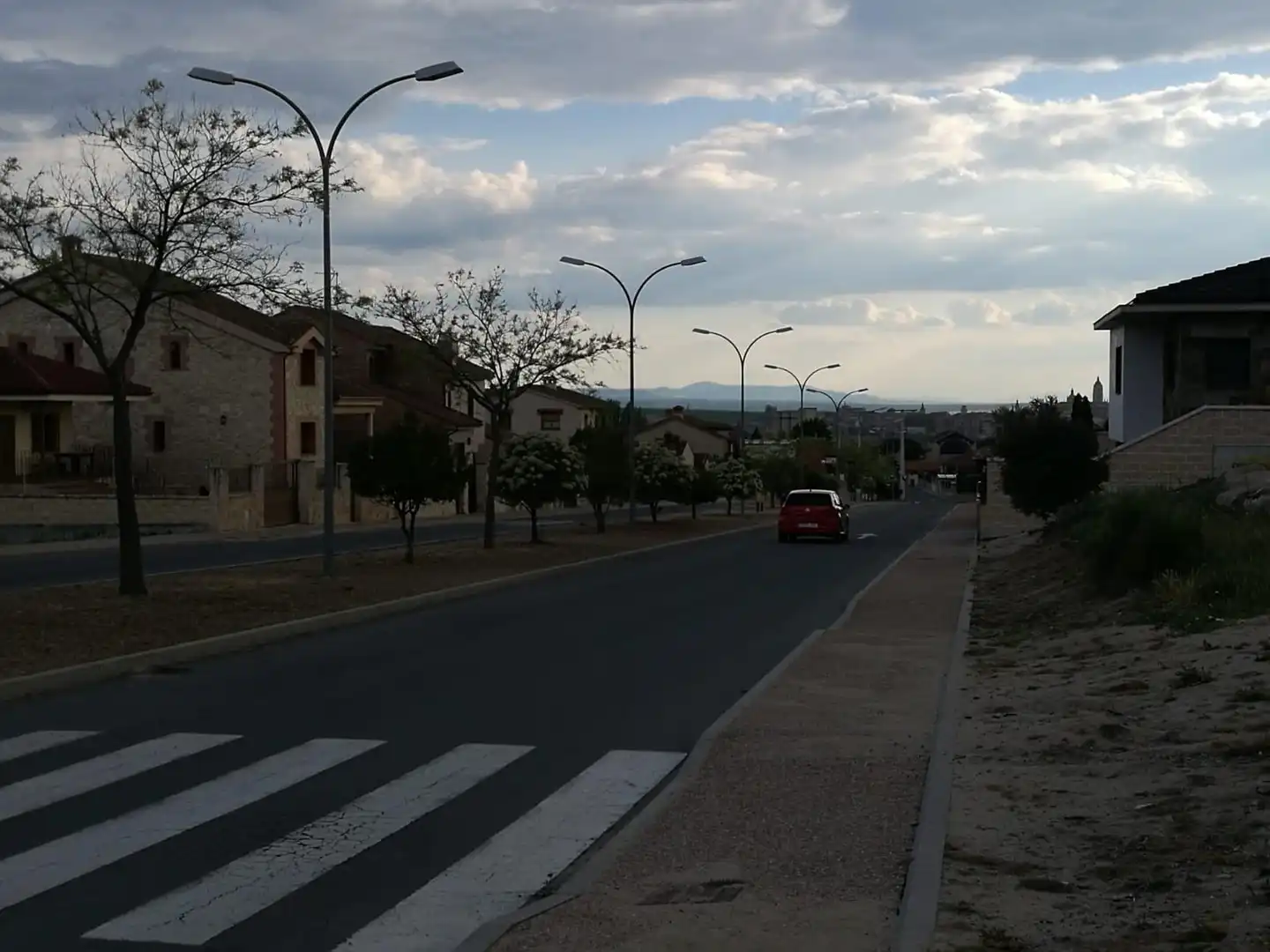 Vista exterior de Terreny industrial en venda en La Lastrilla 