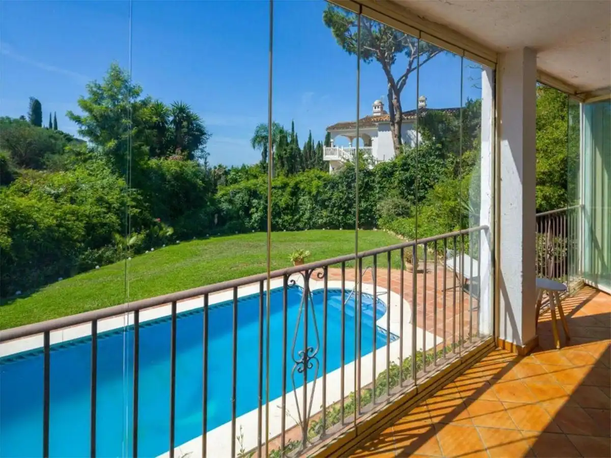 Jardín de Casa o chalet en venta en Marbella con Aire acondicionado, Terraza y Trastero