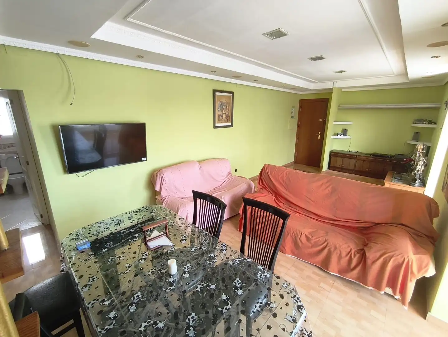 Sala d'estar de Dúplex en venda en Alicante / Alacant amb Aire condicionat, Traster i Moblat