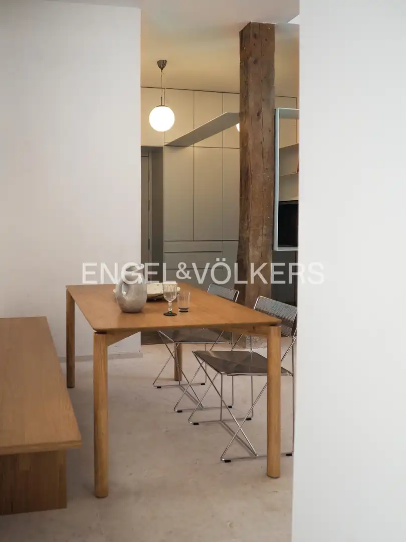 Dining room of Apartments for rent in Madrid  with Heating, Furnished and Pets allowed