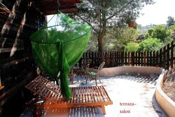 Terraza de Finca rústica en venta en Murcia con Piscina y Sauna